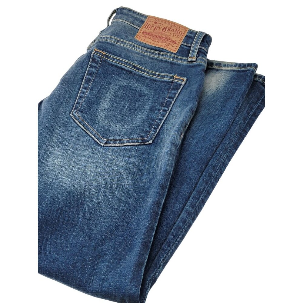Lucky Brand Jeans Size 2/26 Women's Straight Leg Blue‎ Denim